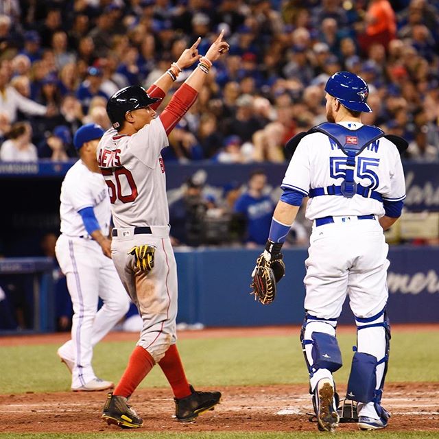 RECAP: Red Sox survive late threat to defeat Blue Jays in series&nbsp;opener.