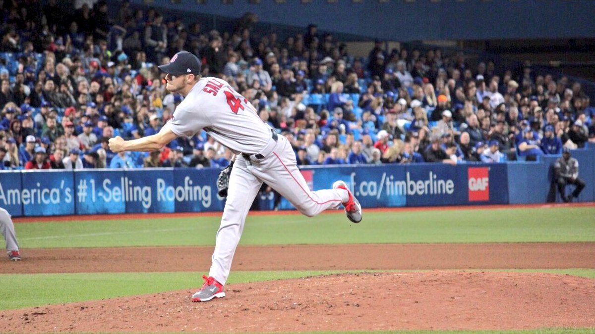 RECAP: Chris Sale records 13 K’s; #RedSox rally late to beat Jays&nbsp;4-1.