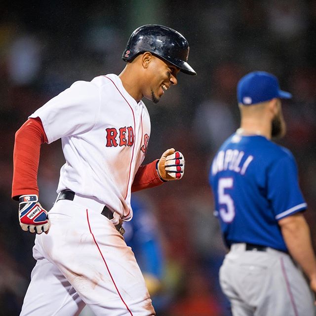 RECAP: Pomeranz K’s 11; Bogaerts hits first homer; #RedSox win 6-2 to sweep&nbsp;Rangers.