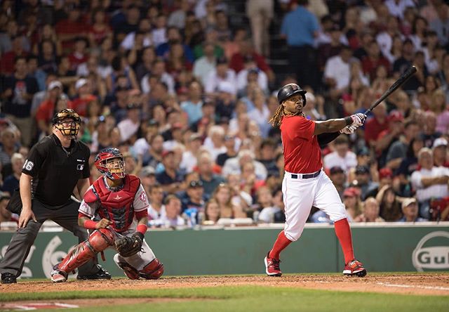 RECAP: Hanley Ramirez and Sandy Leon both go deep as #RedSox pick up 9-4 victory over the&nbsp;Angels.