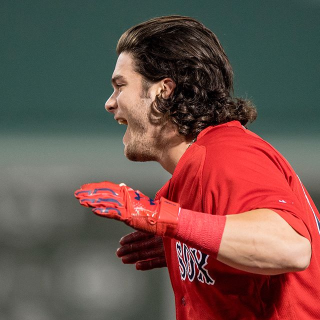 RECAP: #RedSox start second half with a walk-off walk from Andrew&nbsp;Benintendi.