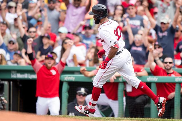 RECAP: Chris Young homers twice, Eduardo Nunez once as #RedSox complete sweep of White&nbsp;Sox.