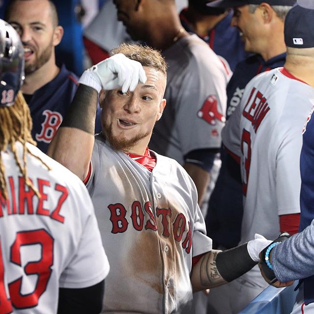 RECAP: Drew Pomeranz, Christian Vazquez help #RedSox end losing streak with 6-5 win in&nbsp;Toronto.