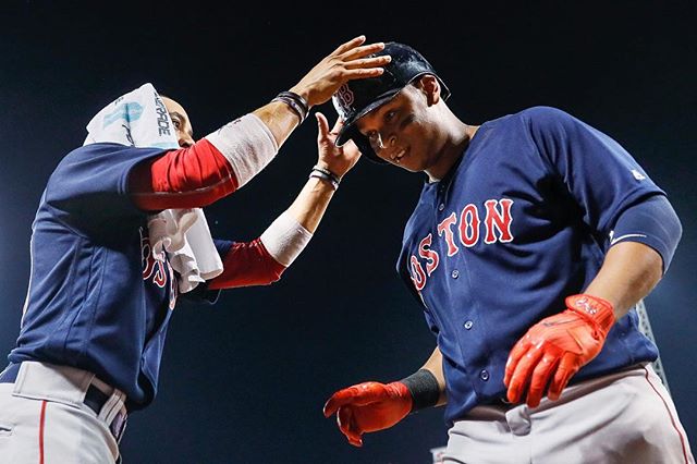 RECAP: Rafael Devers’ go-ahead, three-run blast in fourth gives #RedSox 5-4 win over the&nbsp;Reds.