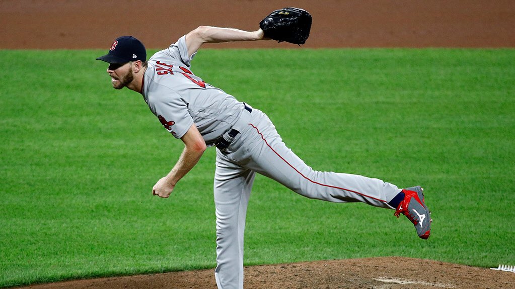 RECAP: Chris Sale records 300th strikeout, Betts and Marrero go deep, and the #RedSox leave Baltimore with a&nbsp;sweep.