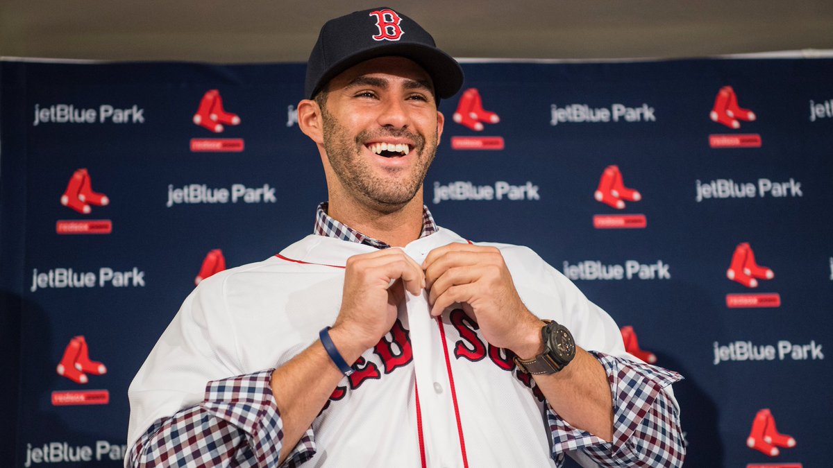 JD Martinez Is Offically a Member of the Boston&nbsp;#RedSox.