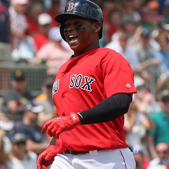 Rafael Devers Left Tonight’s Game After a Scary Collision at Home&nbsp;Plate.