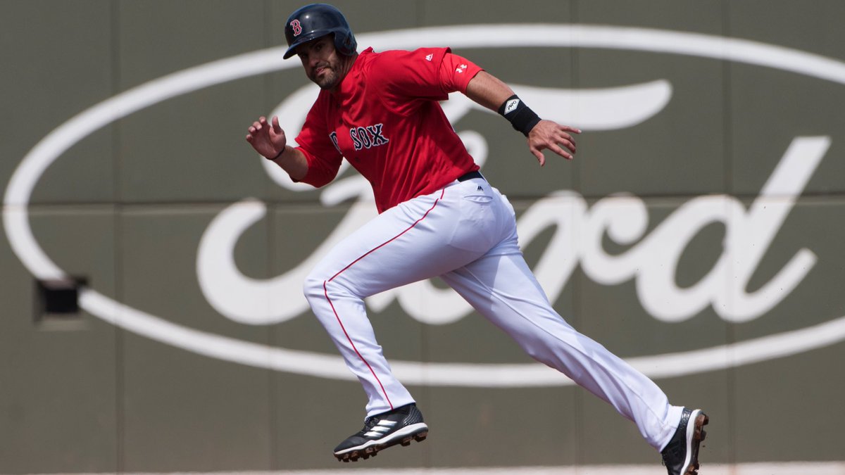JD Martinez Drives in First Run as a Member of the&nbsp;#RedSox.