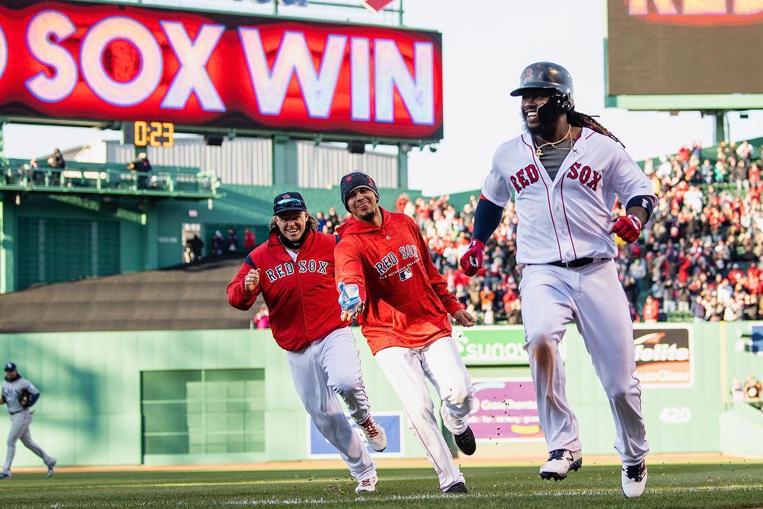 RECAP: Hanley Ramirez Comes Through for #RedSox Again in 3-2 Opening Day&nbsp;Win.