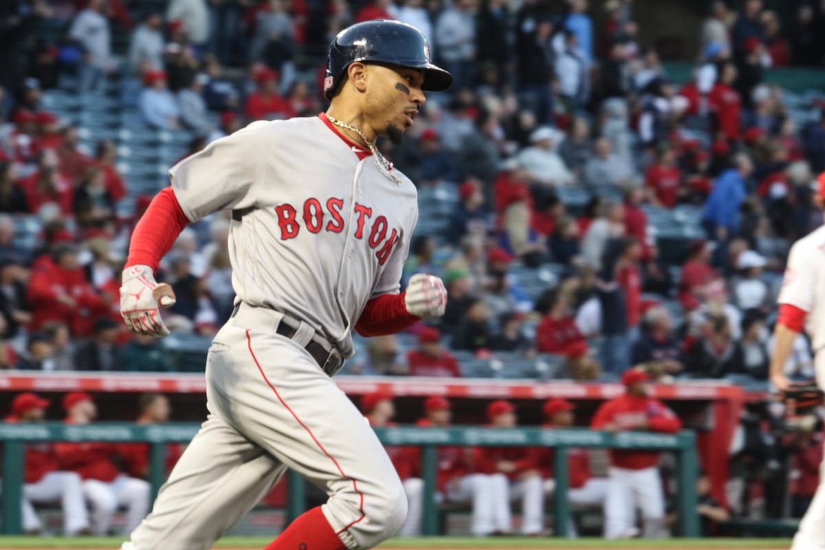 RECAP: Another Mookie Betts Leadoff Home Run Helps #RedSox Complete Sweep of&nbsp;Angels.