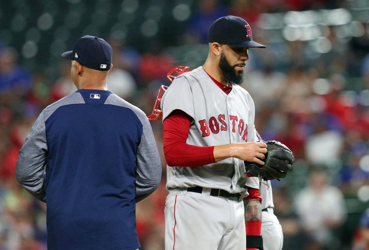 RECAP: David Price Exits in Fourth Inning as #RedSox Drop Stinker to Rangers&nbsp;11-5.