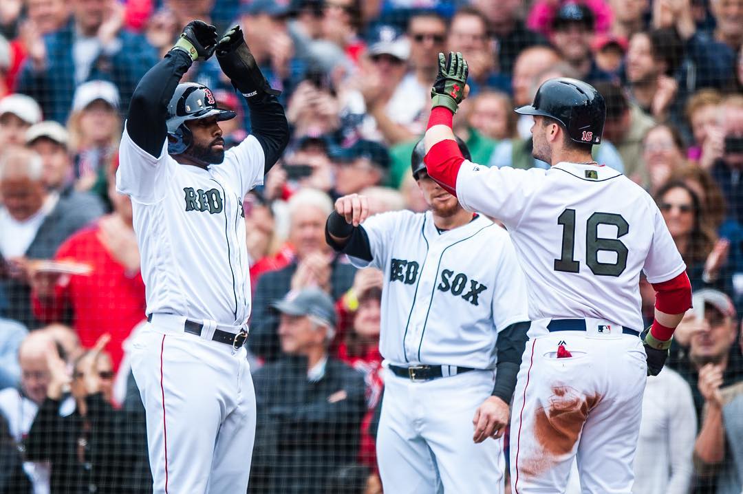 RECAP: Andrew Benintendi and JD Martinez Combine for Six RBIs as #RedSox Celebrate Memorial Day with a Win over Blue&nbsp;Jays.