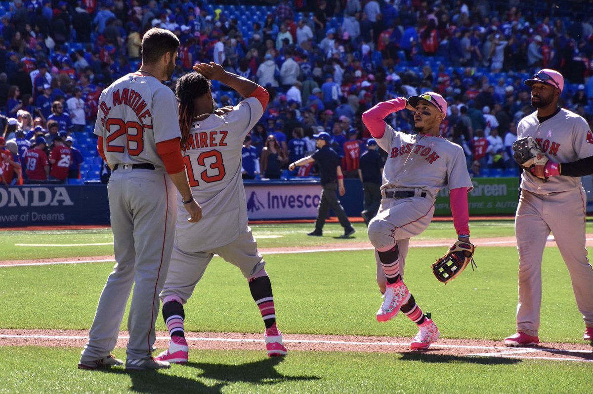 RECAP: JD Martinez Homers as #RedSox Hold on to Take Series from Blue&nbsp;Jays.