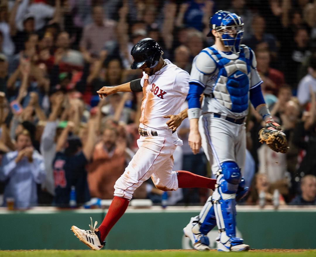 RECAP: Xander Bogaerts Scores Winning Run on Fielding Error as #RedSox Finish off Sweep of Blue&nbsp;Jays.