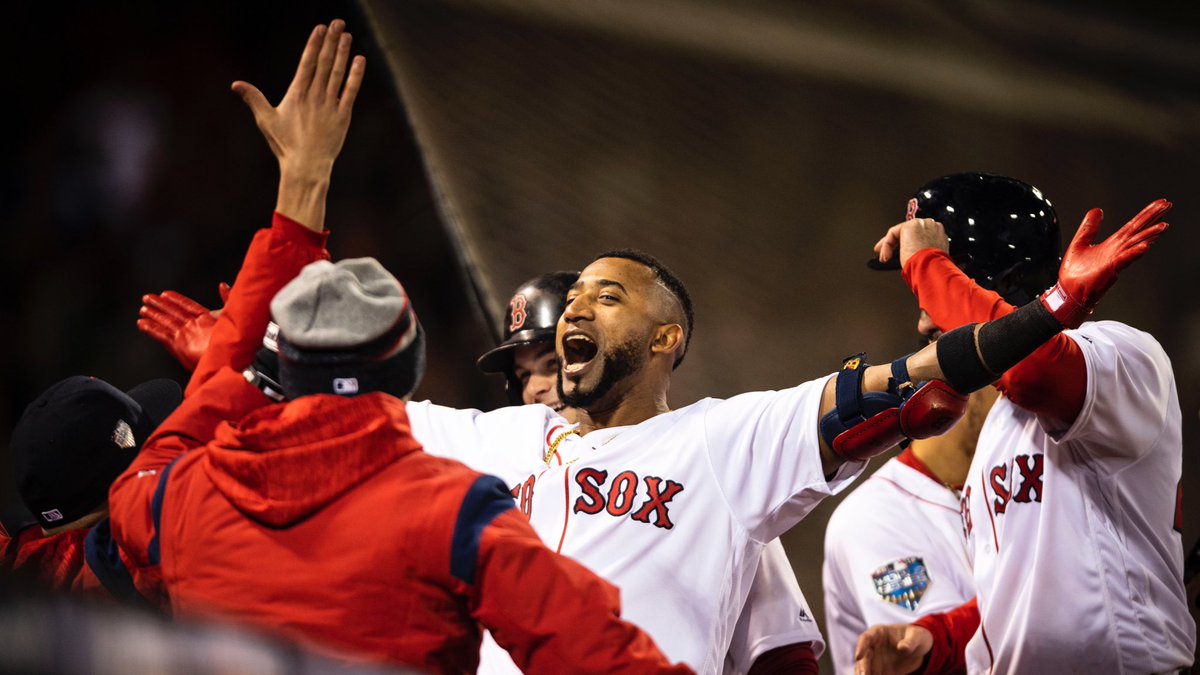 RECAP: Eduardo Nunez Comes off Bench and Mashes Three-Run Home Run as #RedSox Take Game One of World Series from&nbsp;Dodgers.