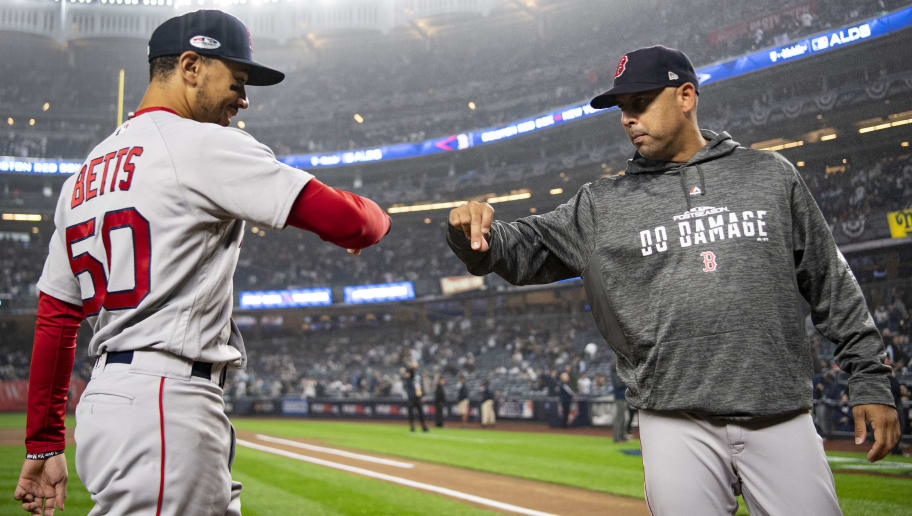 Alex Cora Named Manager of the Year Finalist, Mookie Betts Named American League MVP&nbsp;Finalist.