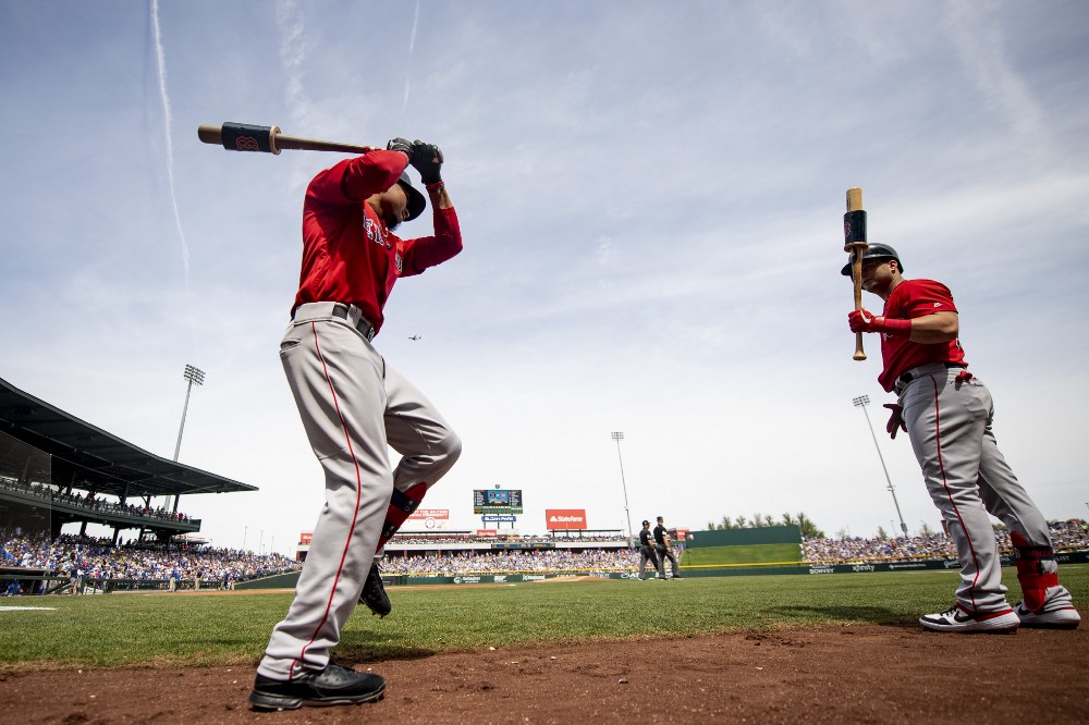 #RedSox Manager Alex Cora Announces Opening Day Starting Lineup, Featuring Andrew Benintendi Leading off and Christian Vazquez Catching Chris&nbsp;Sale