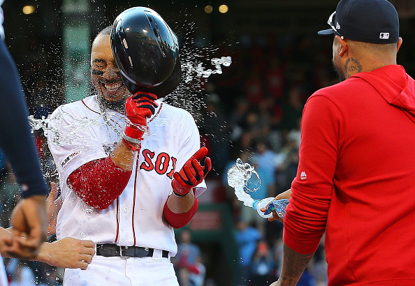 Red Sox Snap Three-Game Skid, Top Rangers 4-3 on Mookie Betts’ Walk-Off&nbsp;Walk