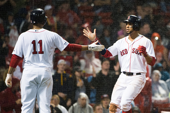 Xander Bogaerts Goes Yard and Rafael Devers Collects Four Hits as Red Sox Take Series from White Sox with 6-3 Rain-Filled&nbsp;Win