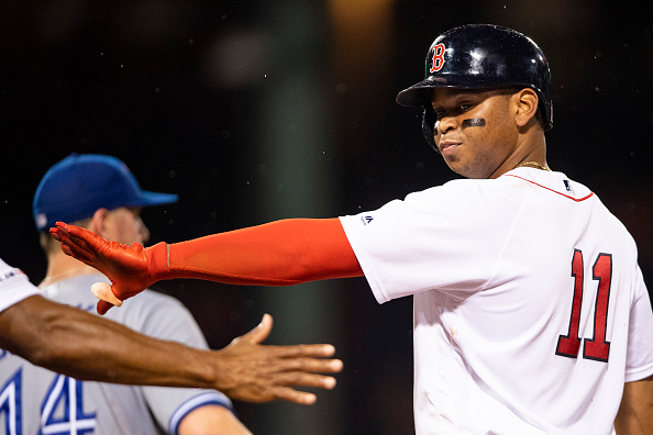 Rafael Devers Homers, Drives in Four Runs as Red Sox Hold on to Top Blue Jays&nbsp;5-4