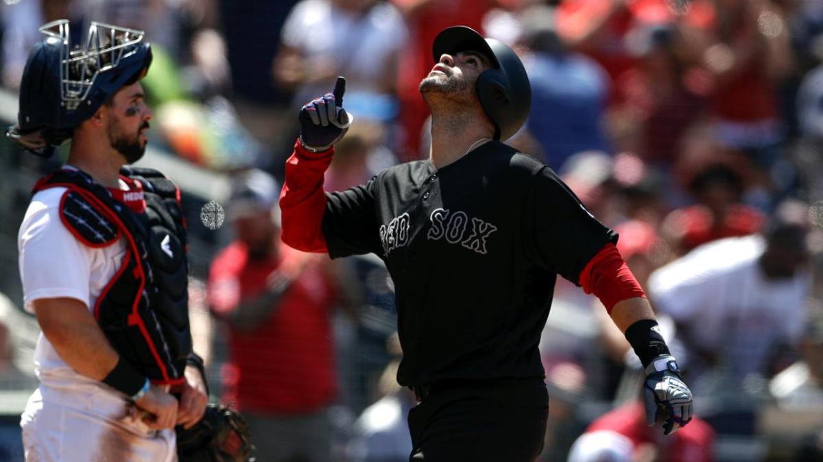 Andrew Benintendi Sits, J.D. Martinez Starts in Left for Red Sox in Series Opener Against&nbsp;Rockies