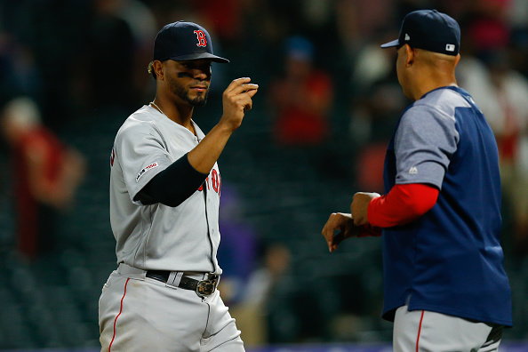 Xander Bogaerts Mashes Two Homers as Red Sox Finish off Sweep of Rockies in 7-4&nbsp;Win