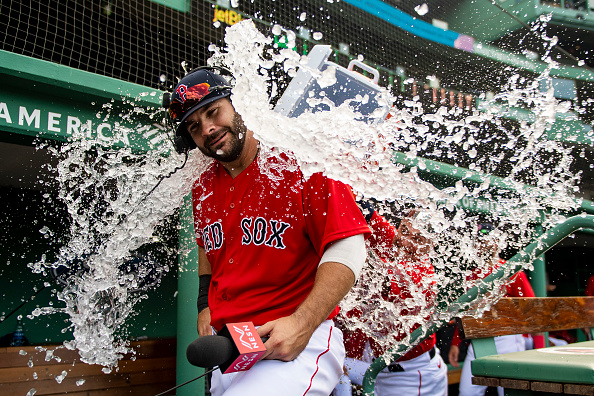 Mitch Moreland Comes Through With Two Homers, Walks It off for Red Sox in Series-Clinching 5-3 Victory Over Blue&nbsp;Jays