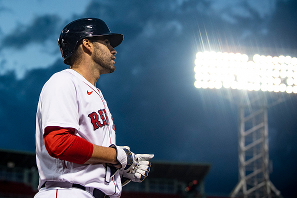 J.D. Martinez Removed From Tuesday’s Game Due To Dehydration; Slugger Could Be Back in Red Sox Lineup for Wednesday’s Series Finale Against Phillies, Ron Roenicke&nbsp;Says
