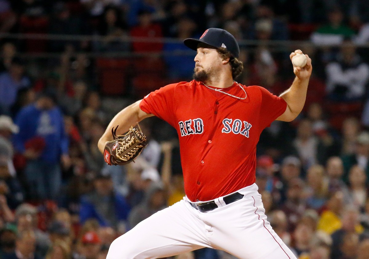 Red Sox’ Josh Taylor Threw Sock to Simulate Weight of Baseball While Self-Isolating in Boston Hotel&nbsp;Room