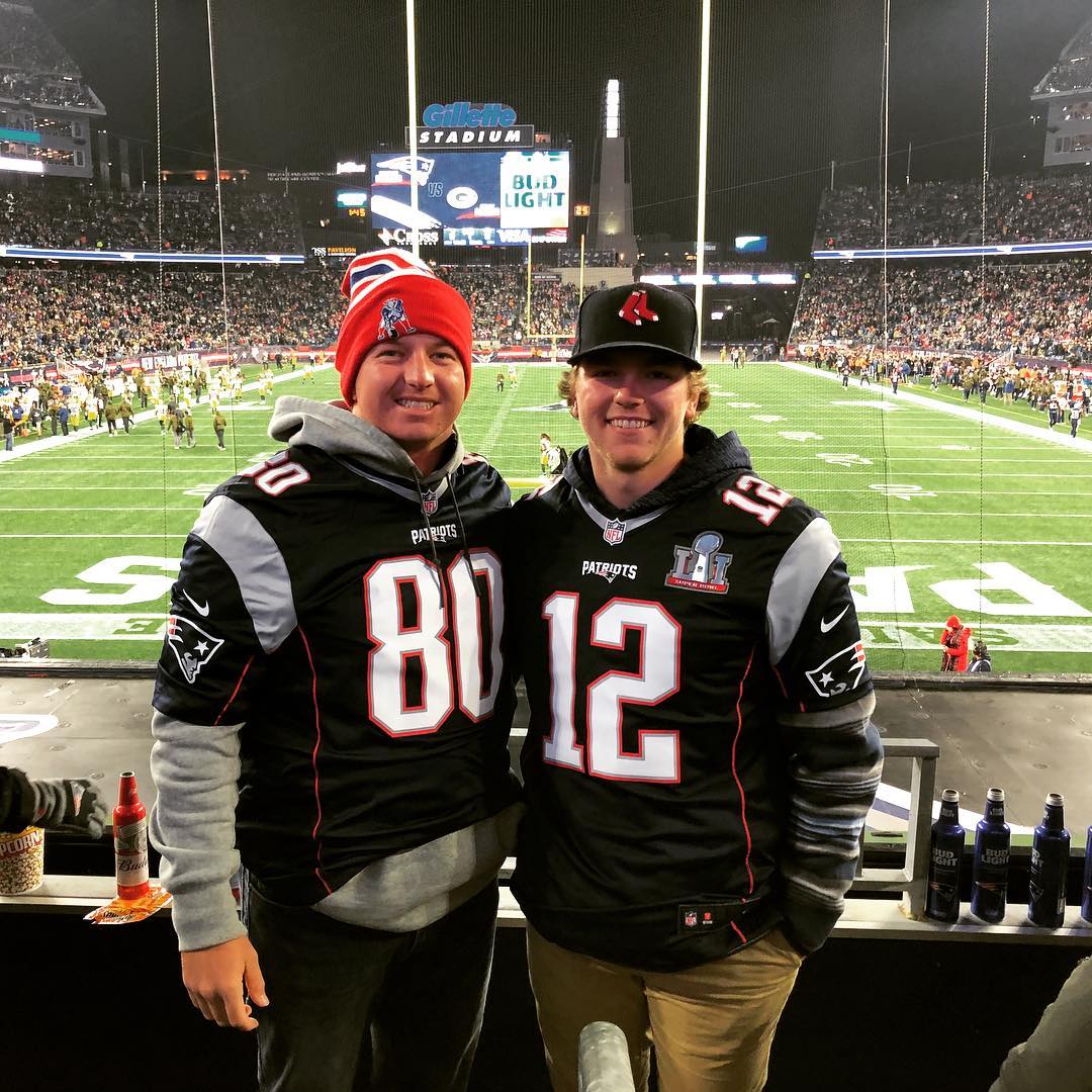 Red Sox pitching prospect Durbin Feltman, a Texas native, grew up a Patriots fan thanks to Super Bowl&nbsp;38