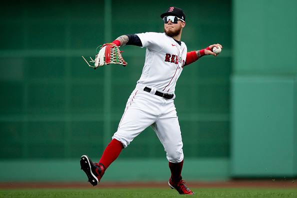 Red Sox ‘feel comfortable’ with Alex Verdugo playing center field, Alex Cora&nbsp;says