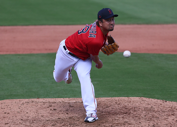 Red Sox reliever Hirokazu Sawamura puts together first perfect outing of spring; ‘You can tell he feels more comfortable,’ Alex Cora&nbsp;says