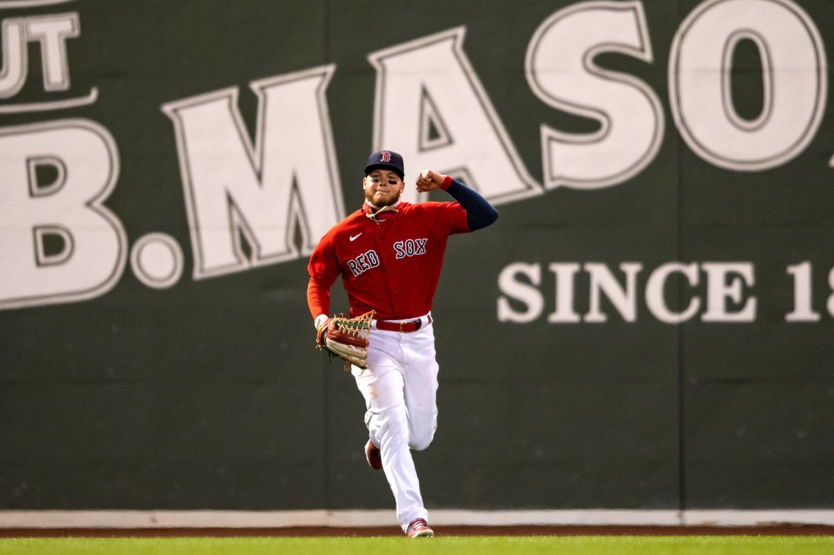 Red Sox’ Alex Verdugo picks up third outfield assist of season in win over Mariners: ‘That throw was amazing,’ Alex Cora&nbsp;says
