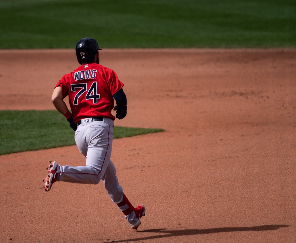 Red Sox catching prospect Connor Wong hits opposite field home run in exhibition game at Polar&nbsp;Park