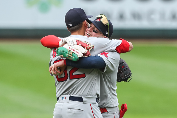 Alex Verdugo comes up with game-saving catch as Red Sox top Twins, 3-2, for eighth straight win in Game 1 of&nbsp;doubleheader