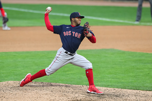 Eduard Bazardo tosses scoreless inning, picks up first career strikeout in major-league debut for Red Sox: ‘For us to accomplish what we’re trying to accomplish, he will be a factor during the season,’ Alex Cora&nbsp;says