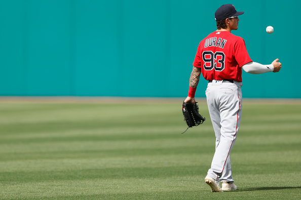 Red Sox prospect Jarren Duran spending time in left field at team’s alternate training&nbsp;site