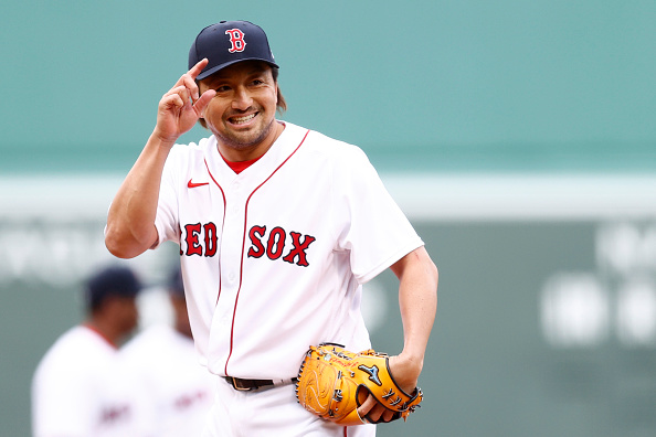 Hirokazu Sawamura tosses scoreless ninth inning in Red Sox debut; ‘For him to go out there and get his feet wet at the big-league level, that was fun to watch,’ Alex Cora&nbsp;says