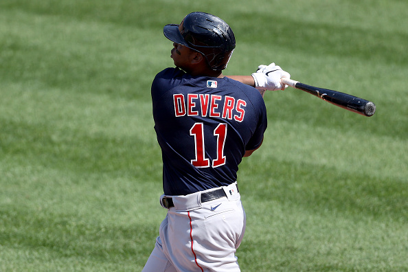 Eduardo Rodríguez fans seven over 5 strong innings in  first start since 2019; Rafael Devers and Kiké Hernández collect first homers of season as Red Sox top Orioles, 7-3, for fourth straight&nbsp;win