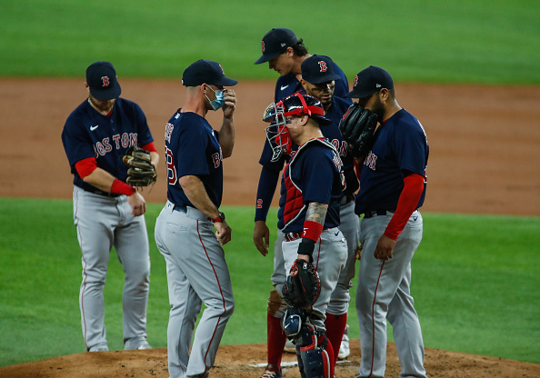 Hunter Renfroe homers, but Red Sox squander scoring chances while Eduardo Rodriguez allows 4 runs over 5 innings in 8-6 loss to&nbsp;Rangers