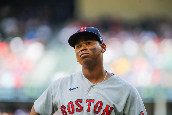 Rafael Devers out of Red Sox’ lineup for Tuesday’s game against Tigers due to sore&nbsp;shoulder