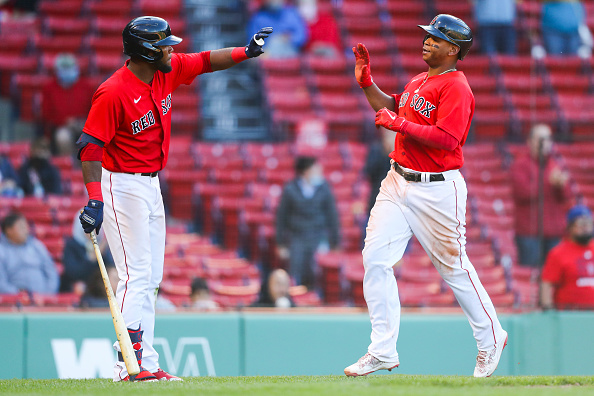 Franchy Cordero leads the way with 3 hits as Red Sox battle back to take series from Tigers with wild 12-9&nbsp;win