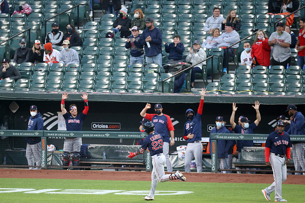 Michael Chavis homers in first start of season as Red Sox pounce on Orioles, 11-6, for third straight&nbsp;win