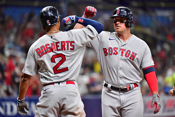 Red Sox spoil Wander Franco’s debut, battle back to defeat Rays, 9-5, in 11 innings; Hunter Renfroe homers, collects 3 RBI against former&nbsp;team