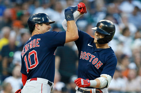 Red Sox crush 3 homers, punch out season-high 18 batters in 4-1 win over Tigers to snap 5-game&nbsp;skid