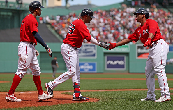 J.D. Martinez homers in second straight game as Red Sox finish off sweep of Orioles with 6-2 win; Kyle Schwarber records first 2 hits with&nbsp;Boston