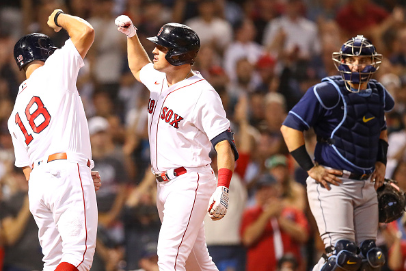 Hunter Renfroe comes through with game-winning homer, 2 clutch outfield assists as Red Sox hang on for 2-1 victory over&nbsp;Rays