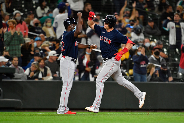 Kyle Schwarber bounces back with clutch 3-run double off bench as Red Sox top Mariners,&nbsp;8-4
