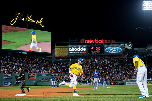 Kyle Schwarber goes deep twice as Red Sox rout Mets, 12-5, to finish off sweep and extend winning&nbsp;streak