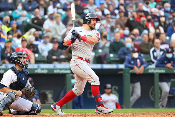 Red Sox break out for 6 runs in 10th inning to run away with 9-4 victory over Mariners in&nbsp;extras